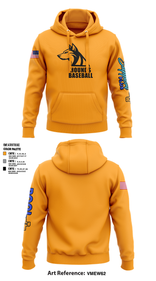 Hoodie, Hounds, Baseball, Teamtime, Team time, sublimation, custom sports apparel, team uniforms, spirit wear, spiritwear, sports uniforms, custom shirts, team store, custom team store, fundraiser sports, apparel fundraiser