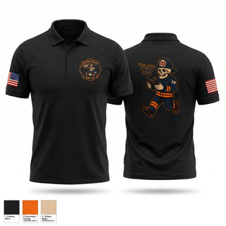 Short Sleeve Performance Polo, Gaston County Emergency Management and Fire Services, Fire Department, Teamtime, Team time, sublimation, custom sports apparel, team uniforms, spirit wear, spiritwear, sports uniforms, custom shirts, team store, custom team store, fundraiser sports, apparel fundraiser