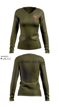 2nd WMD CST 21754261 Women's Long Sleeve V-neck Shirt - 21