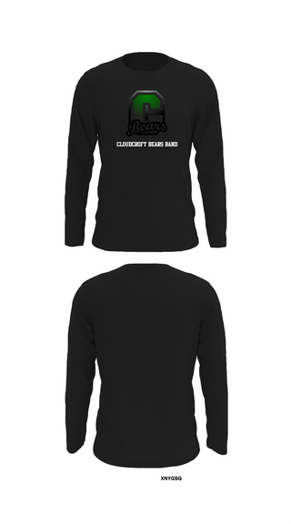 Long Sleeve Performance Shirt, Cloudcroft Bears Band, Spirit Store, Teamtime, Team time, sublimation, custom sports apparel, team uniforms, spirit wear, spiritwear, sports uniforms, custom shirts, team store, custom team store, fundraiser sports, apparel fundraiser