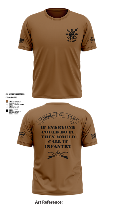 Charlie Co 47451917 Short Sleeve Performance Shirt - 6