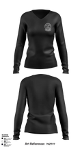 Ocean City Police Department CNT Women's Long Sleeve V-neck Shirt - 5
