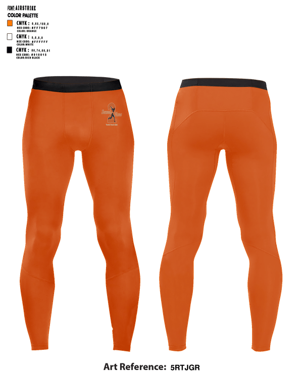 Compression Leggings, Second2None, Track & Field, Teamtime, Team time, sublimation, custom sports apparel, team uniforms, spirit wear, spiritwear, sports uniforms, custom shirts, team store, custom team store, fundraiser sports, apparel fundraiser