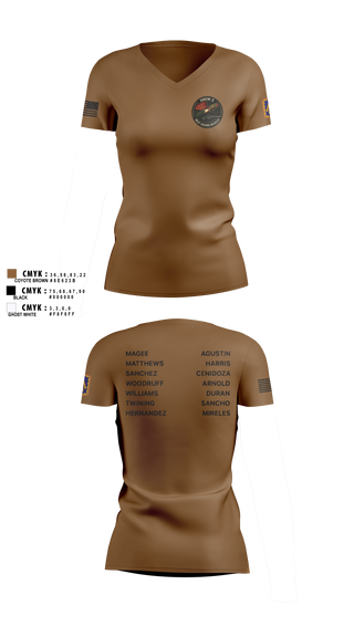Womens Short Sleeve Vneck Shirt, Meat Seeking Missiles, Army, Teamtime, Team time, sublimation, custom sports apparel, team uniforms, spirit wear, spiritwear, sports uniforms, custom shirts, team store, custom team store, fundraiser sports, apparel fundraiser