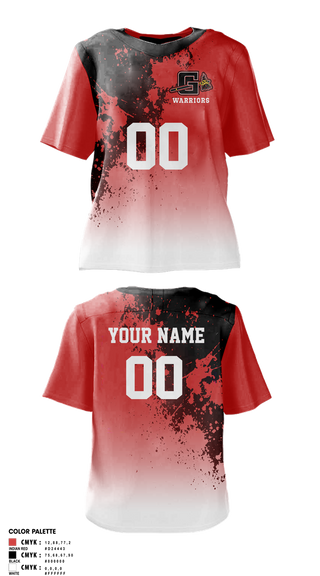 Mens Lacrosse Jersey, Warriors, Men's Lacrosse, Teamtime, Team time, sublimation, custom sports apparel, team uniforms, spirit wear, spiritwear, sports uniforms, custom shirts, team store, custom team store, fundraiser sports, apparel fundraiser