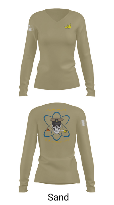 VFA-151 79286113 Women's Long Sleeve V-neck Shirt - 92