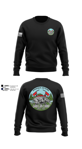 Crew Neck Sweatshirt, Gabilan, Fire Department, Teamtime, Team time, sublimation, custom sports apparel, team uniforms, spirit wear, spiritwear, sports uniforms, custom shirts, team store, custom team store, fundraiser sports, apparel fundraiser