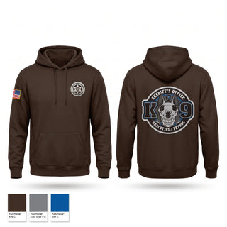 Hoodie, JSO K9, Police, Teamtime, Team time, sublimation, custom sports apparel, team uniforms, spirit wear, spiritwear, sports uniforms, custom shirts, team store, custom team store, fundraiser sports, apparel fundraiser