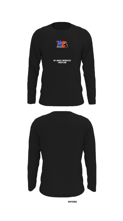 Mt Ararat Brunswick Wrestling 31396339 Long Sleeve Performance Shirt 27