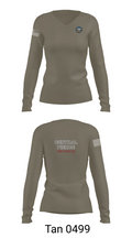 Central Pierce Wildfire 67359217 Women's Long Sleeve V-neck Shirt - 11