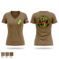 C/JTF MAGNOLIA Women's Short Sleeve V-neck Shirt - 1