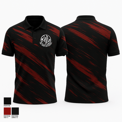 We Hoop Different  Short Sleeve Performance Polo - 1