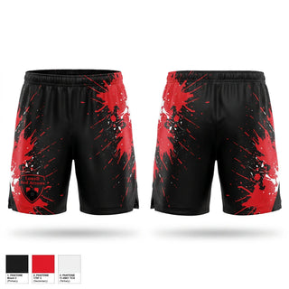 Mens Soccer Shorts, Lowell Red Arrows, Men's Soccer, Teamtime, Team time, sublimation, custom sports apparel, team uniforms, spirit wear, spiritwear, sports uniforms, custom shirts, team store, custom team store, fundraiser sports, apparel fundraiser