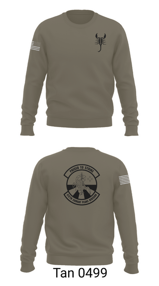 Crew Neck Sweatshirt, 612 Combat Plans Division, , Teamtime, Team time, sublimation, custom sports apparel, team uniforms, spirit wear, spiritwear, sports uniforms, custom shirts, team store, custom team store, fundraiser sports, apparel fundraiser
