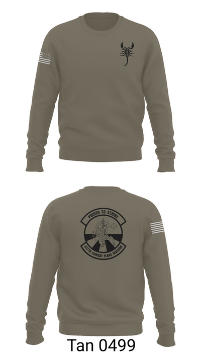 612 Combat Plans Division 33467632 Crew Neck Sweatshirt - 65