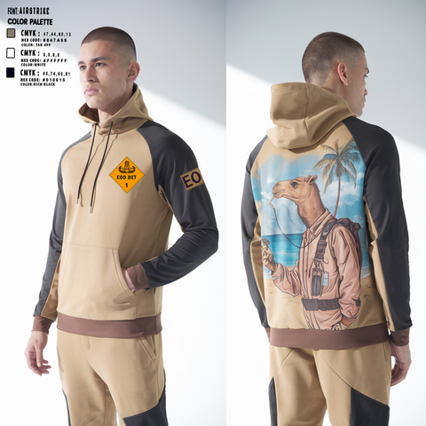 Hoodie, 1st EOD DET, , Teamtime, Team time, sublimation, custom sports apparel, team uniforms, spirit wear, spiritwear, sports uniforms, custom shirts, team store, custom team store, fundraiser sports, apparel fundraiser