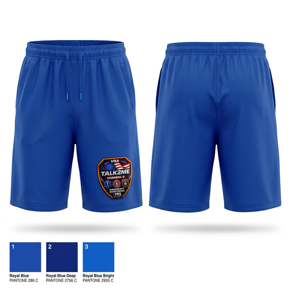 Athletic Shorts With Pockets, Public Radio Service Emergency Monitoring, Fire Department, Teamtime, Team time, sublimation, custom sports apparel, team uniforms, spirit wear, spiritwear, sports uniforms, custom shirts, team store, custom team store, fundraiser sports, apparel fundraiser
