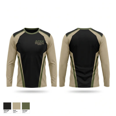 APEX PROTECTION & INVESTIGATIONS GROUP 15690909 Long Sleeve Performance Shirt 1