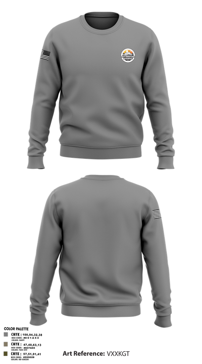 Overboard Marine and RV 25619615 Crew Neck Sweatshirt - 12