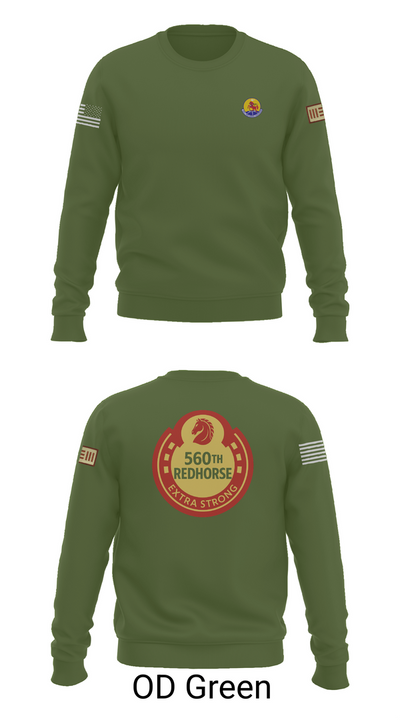 560th Redhorse Unit 43549441 Crew Neck Sweatshirt - 45