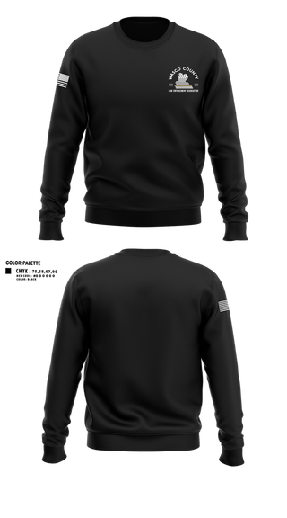Crew Neck Sweatshirt, WCLEA, Police, Teamtime, Team time, sublimation, custom sports apparel, team uniforms, spirit wear, spiritwear, sports uniforms, custom shirts, team store, custom team store, fundraiser sports, apparel fundraiser