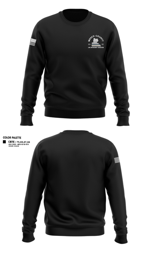 Crew Neck Sweatshirt, WCLEA, Police, Teamtime, Team time, sublimation, custom sports apparel, team uniforms, spirit wear, spiritwear, sports uniforms, custom shirts, team store, custom team store, fundraiser sports, apparel fundraiser