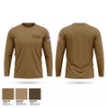 422 Bravo company Long Sleeve Performance Shirt - 1