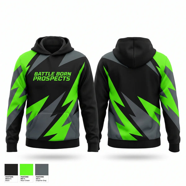 Hoodie, Battle Born Prospects, Baseball, Teamtime, Team time, sublimation, custom sports apparel, team uniforms, spirit wear, spiritwear, sports uniforms, custom shirts, team store, custom team store, fundraiser sports, apparel fundraiser