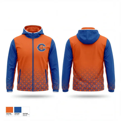 Windbreaker, Carolina Trojans Track & Field, Track & Field, Teamtime, Team time, sublimation, custom sports apparel, team uniforms, spirit wear, spiritwear, sports uniforms, custom shirts, team store, custom team store, fundraiser sports, apparel fundraiser