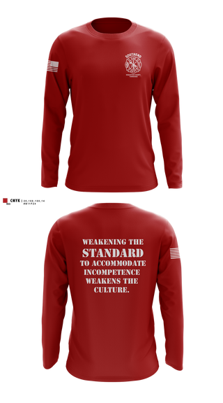 Long Sleeve Performance Shirt, SOUTHEND FIRE DEPARTMENT, Fire Department, Teamtime, Team time, sublimation, custom sports apparel, team uniforms, spirit wear, spiritwear, sports uniforms, custom shirts, team store, custom team store, fundraiser sports, apparel fundraiser