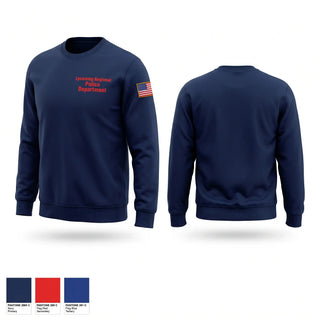 Crew Neck Sweatshirt, Lycoming Regional Police Department, Police, Teamtime, Team time, sublimation, custom sports apparel, team uniforms, spirit wear, spiritwear, sports uniforms, custom shirts, team store, custom team store, fundraiser sports, apparel fundraiser