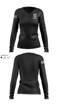 B.CO GSB 20th SFG(A) 63112817 Women's Long Sleeve V-neck Shirt - 100
