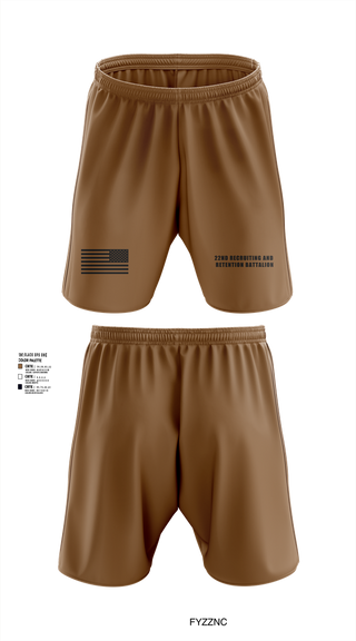 Athletic Shorts With Pockets, 22nd Recruiting and Retention Battalion, , Teamtime, Team time, sublimation, custom sports apparel, team uniforms, spirit wear, spiritwear, sports uniforms, custom shirts, team store, custom team store, fundraiser sports, apparel fundraiser