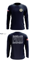 Dunellen Fire Department Long Sleeve Performance Shirt - 4