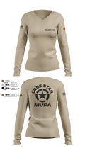 Lone Star MVPA 905145 Women's Long Sleeve V-neck Shirt - 1