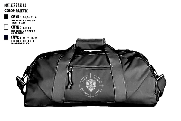 Gear Bag, Alameda Police Department, Police, Teamtime, Team time, sublimation, custom sports apparel, team uniforms, spirit wear, spiritwear, sports uniforms, custom shirts, team store, custom team store, fundraiser sports, apparel fundraiser
