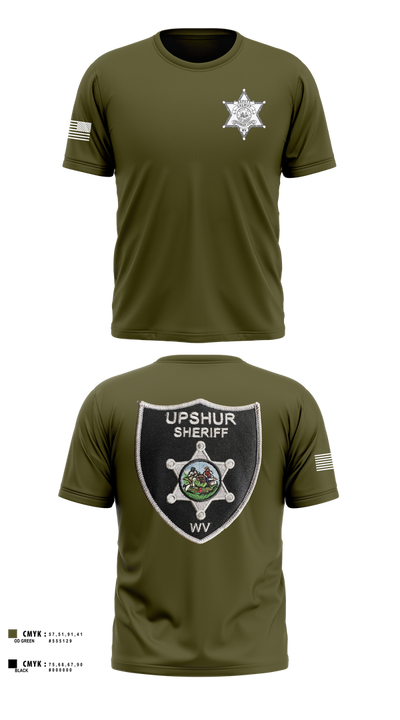 Upshur County Sheriff’s Office 76177638 Short Sleeve Performance Shirt - 2