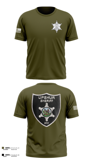 Old School Cotton Feel Shirt, Upshur County Sheriff’s Office, Police, Teamtime, Team time, sublimation, custom sports apparel, team uniforms, spirit wear, spiritwear, sports uniforms, custom shirts, team store, custom team store, fundraiser sports, apparel fundraiser