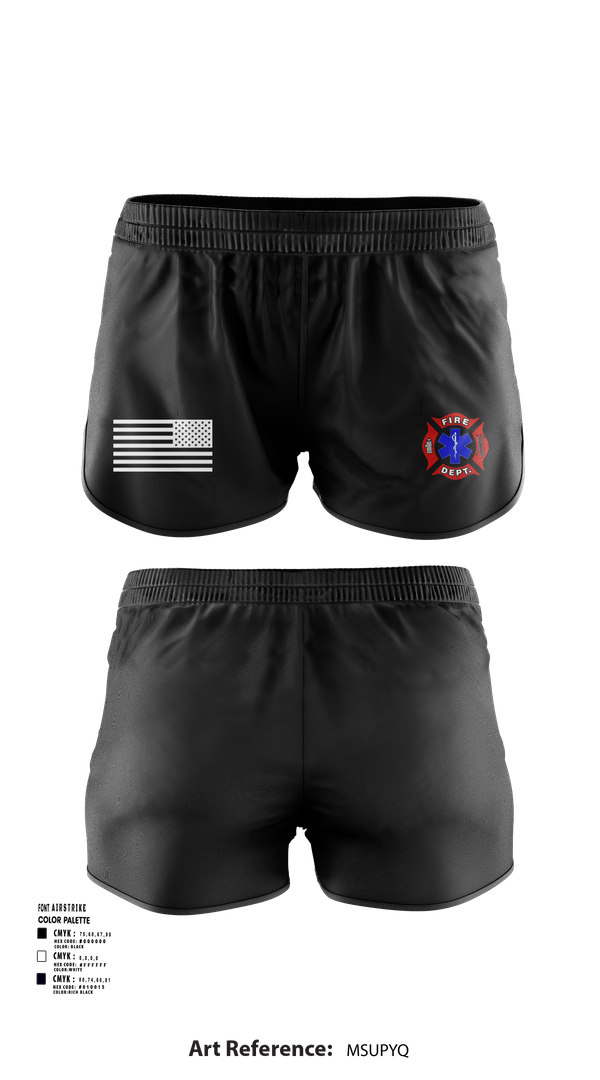 Ranger Panties, Station 31, Fire Department, Teamtime, Team time, sublimation, custom sports apparel, team uniforms, spirit wear, spiritwear, sports uniforms, custom shirts, team store, custom team store, fundraiser sports, apparel fundraiser