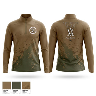 Quarter Zip Jacket, Venegas Athletics Academy, Baseball, Teamtime, Team time, sublimation, custom sports apparel, team uniforms, spirit wear, spiritwear, sports uniforms, custom shirts, team store, custom team store, fundraiser sports, apparel fundraiser