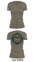 Guernsey Fire & Rescue 73903813 Women's Short Sleeve V-neck Shirt - 68