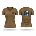 MST Women's Short Sleeve V-neck Shirt - 1