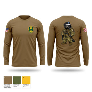 Long Sleeve Performance Shirt, 377th MP CO, Army, Teamtime, Team time, sublimation, custom sports apparel, team uniforms, spirit wear, spiritwear, sports uniforms, custom shirts, team store, custom team store, fundraiser sports, apparel fundraiser