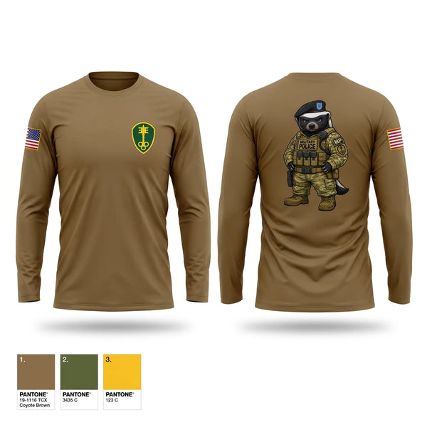 Long Sleeve Performance Shirt, 377th MP CO, Army, Teamtime, Team time, sublimation, custom sports apparel, team uniforms, spirit wear, spiritwear, sports uniforms, custom shirts, team store, custom team store, fundraiser sports, apparel fundraiser