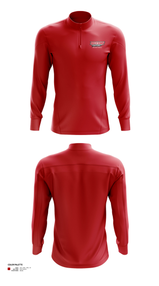 Quarter Zip Jacket, Rocktown High School Basketball, Men's Basketball, Teamtime, Team time, sublimation, custom sports apparel, team uniforms, spirit wear, spiritwear, sports uniforms, custom shirts, team store, custom team store, fundraiser sports, apparel fundraiser