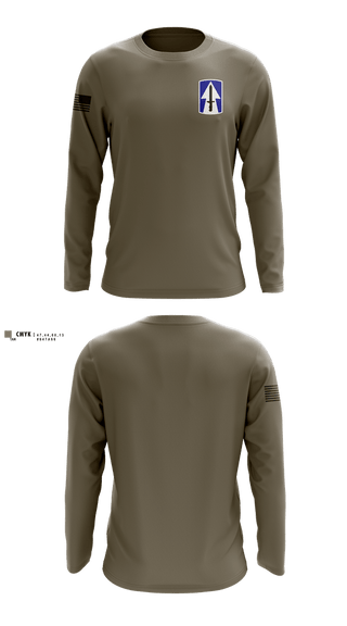 Long Sleeve Performance Shirt, 76th IBCT, , Teamtime, Team time, sublimation, custom sports apparel, team uniforms, spirit wear, spiritwear, sports uniforms, custom shirts, team store, custom team store, fundraiser sports, apparel fundraiser