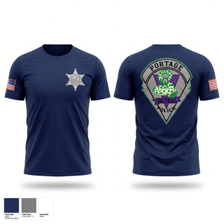 Short Sleeve Performance Shirt, Portage SWAT, Police, Teamtime, Team time, sublimation, custom sports apparel, team uniforms, spirit wear, spiritwear, sports uniforms, custom shirts, team store, custom team store, fundraiser sports, apparel fundraiser