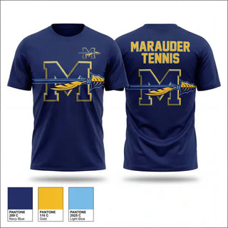 Old School Cotton Feel Shirt, Monache High School Tennis, Tennis, Teamtime, Team time, sublimation, custom sports apparel, team uniforms, spirit wear, spiritwear, sports uniforms, custom shirts, team store, custom team store, fundraiser sports, apparel fundraiser