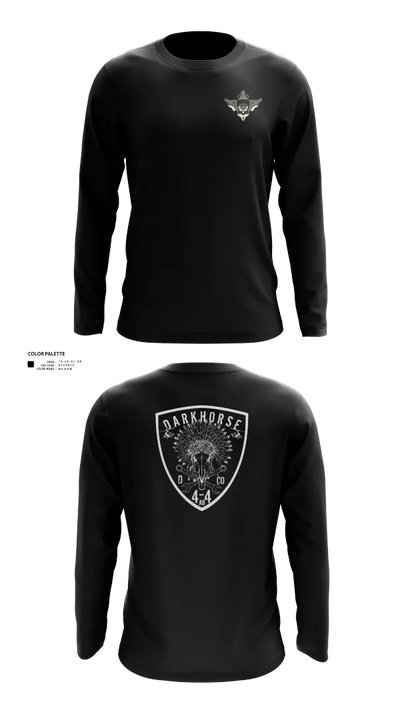 D/4-4 32543921 Long Sleeve Performance Shirt 120