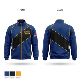 Windbreaker, State Capitol Police, Police, Teamtime, Team time, sublimation, custom sports apparel, team uniforms, spirit wear, spiritwear, sports uniforms, custom shirts, team store, custom team store, fundraiser sports, apparel fundraiser
